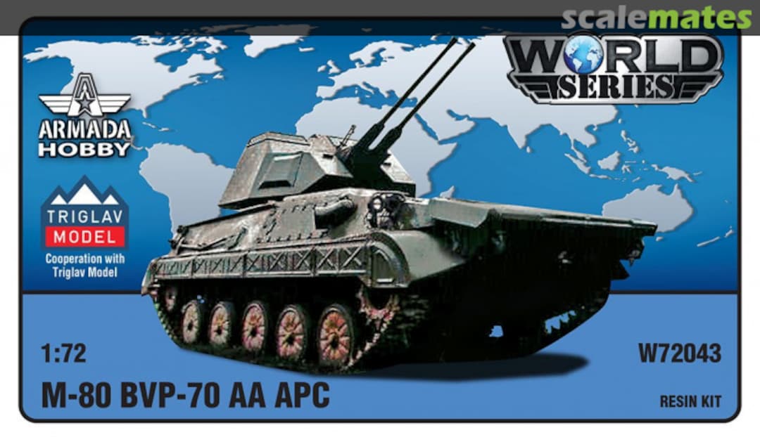 Boxart M-80 BVP-70 AA APC W72043 Armada Hobby Boxart M-80 BVP-70 AA APC W72043 Armada Hobby