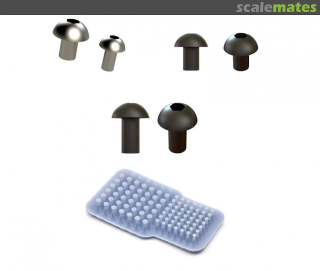 Boxart Cowling screws/Rivets set FSM 009 Falcon Scale Models Boxart Cowling screws/Rivets set FSM 009 Falcon Scale Models