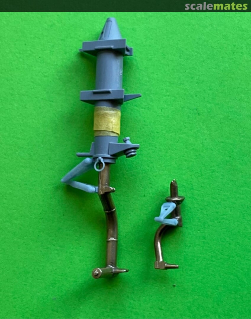 Boxart Brass undercarriage set for CH-54A "Tarhe" ACM-35005 Aerocraft Models