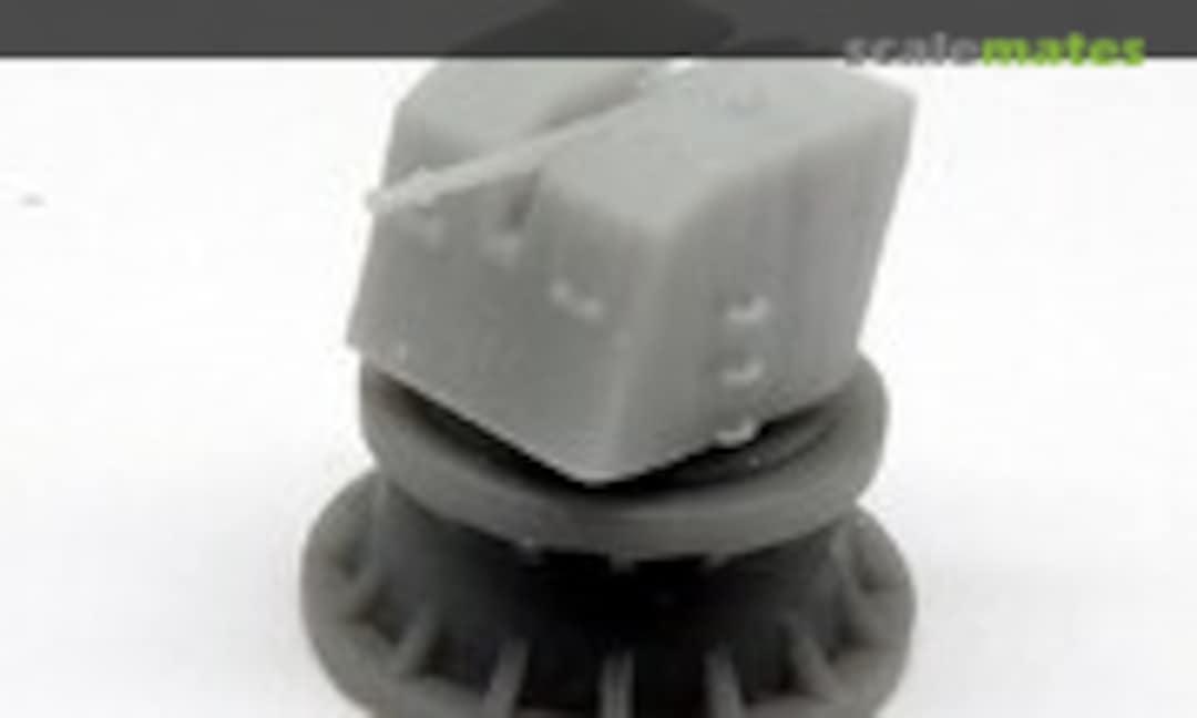 1:350 SK C/30 Single 8.8cm Gun on MPL C/30 Mount (Black Cat Models AC350072a) AC350072a