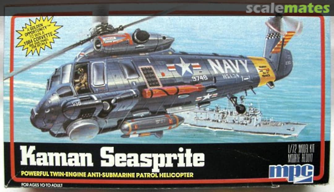 Boxart Kaman SH-2F Seasprite 1-4210 MPC Boxart Kaman SH-2F Seasprite 1-4210 MPC