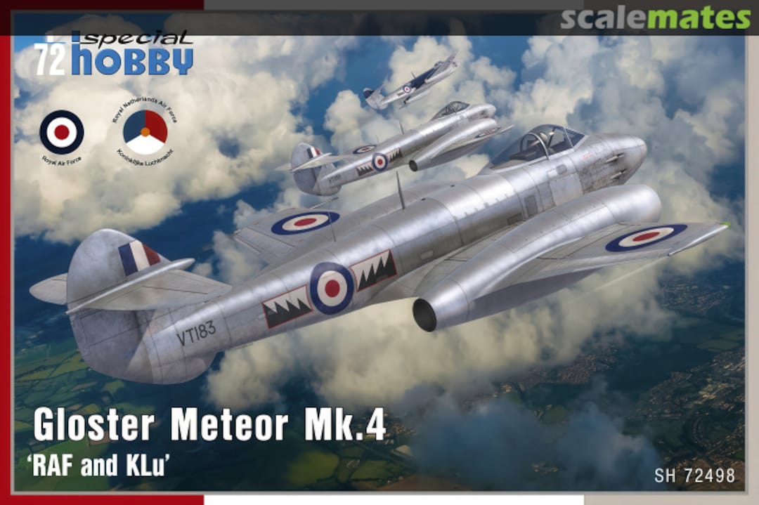 Boxart Gloster Meteor Mk.4 SH 72498 Special Hobby Boxart Gloster Meteor Mk.4 SH 72498 Special Hobby