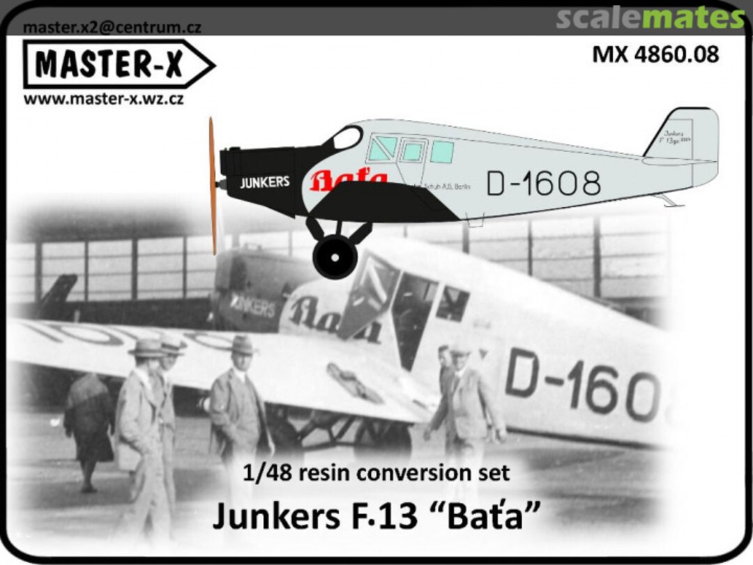 Boxart Junkers F.13 4860.08 Master-X Boxart Junkers F.13 4860.08 Master-X