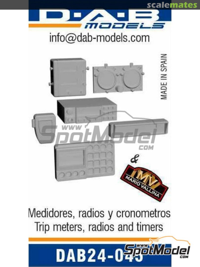 Boxart Trip meters, radios and timers DAB24-045 D.A.B. Models