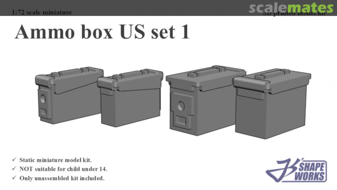 Boxart Ammo box US set 1 JS72D007 Js' Shapeworks