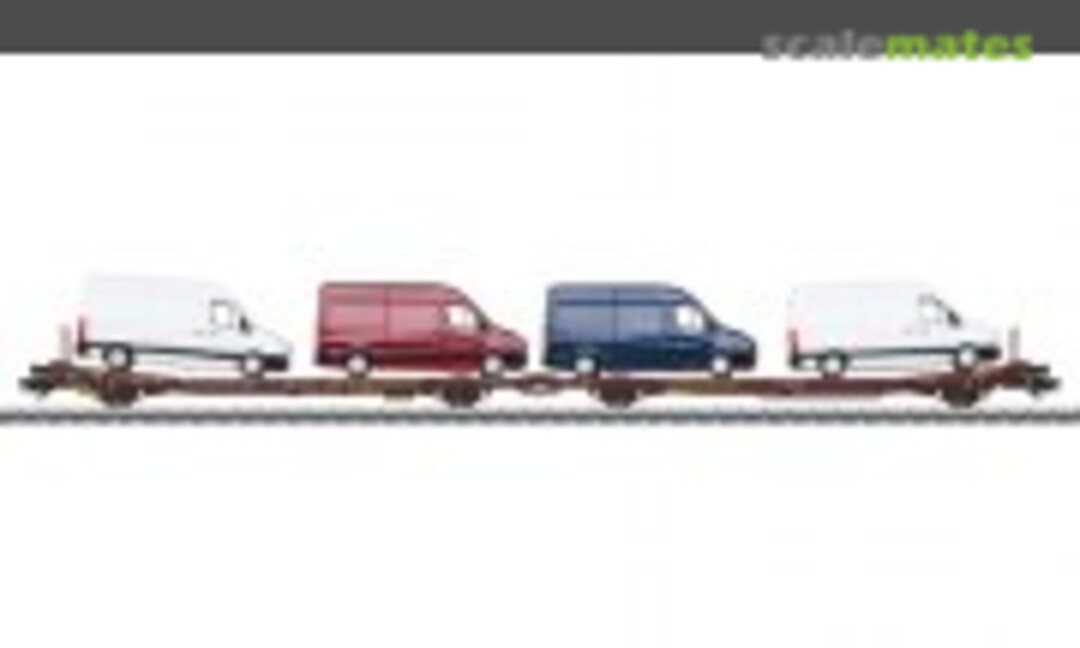 Flachwgn-Paar Laads 800B Transwaggon (Märklin 47430)