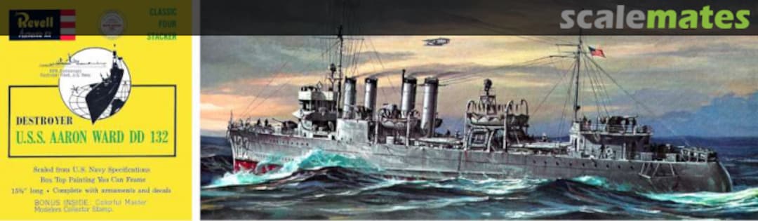 Boxart U.S.S. Aaron Ward DD 132 H427-149 Revell Boxart U.S.S. Aaron Ward DD 132 H427-149 Revell