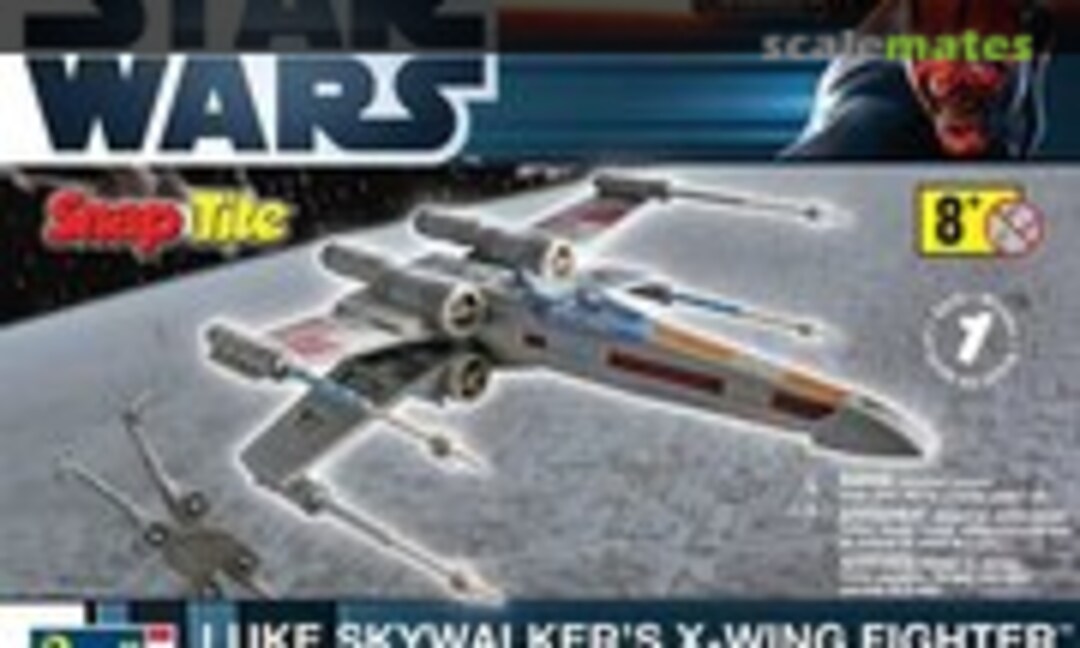 1:57 Luke Skywalker's X-Wing Fighter (Revell 85-1876)