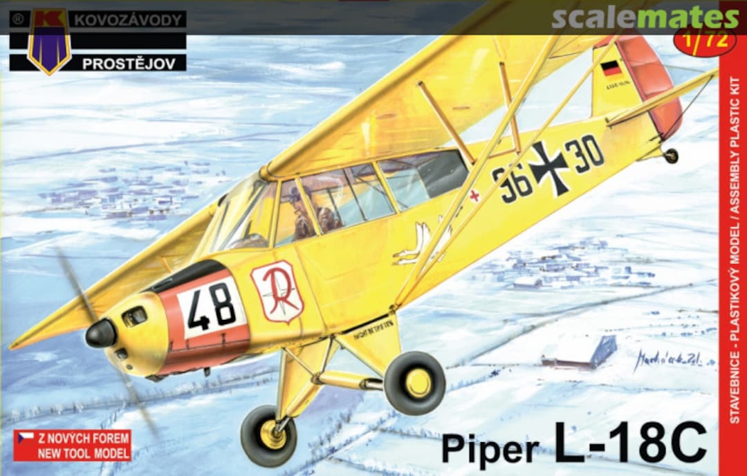 Boxart Piper L-18C KPM0064 Kovozávody Prostějov Boxart Piper L-18C KPM0064 Kovozávody Prostějov