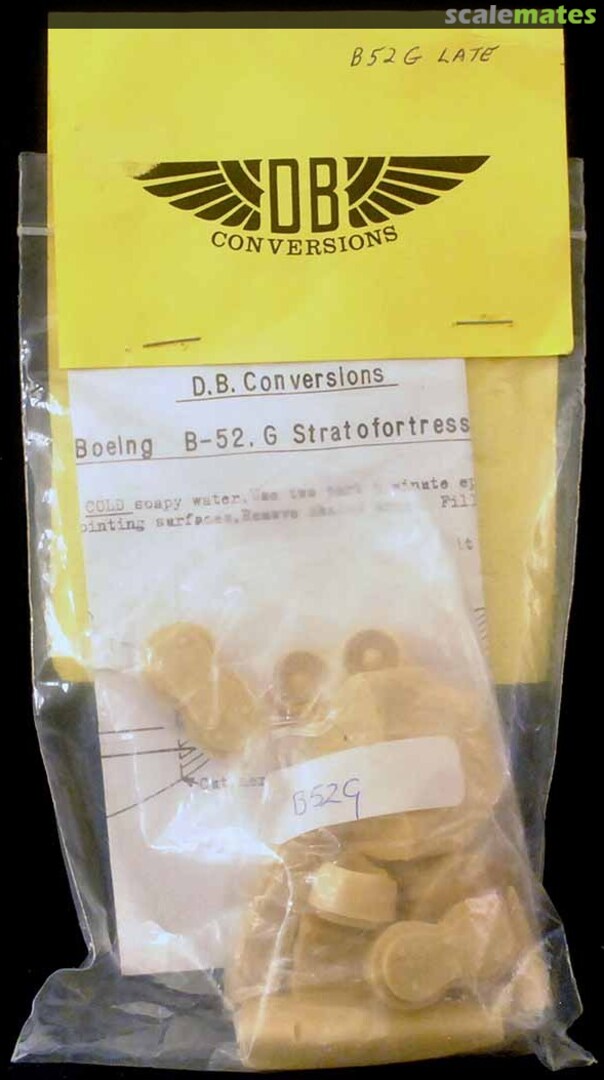 Boxart Boeing B-52 G Stratofortress 13 DB Conversions Boxart Boeing B-52 G Stratofortress 13 DB Conversions