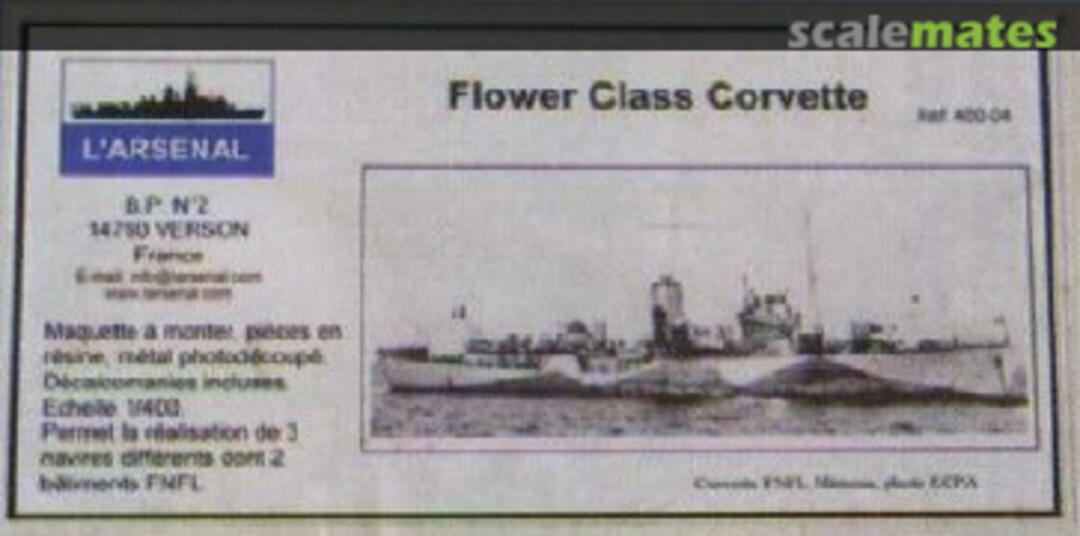 Boxart Flower Class Corvette 400 04 L'Arsenal