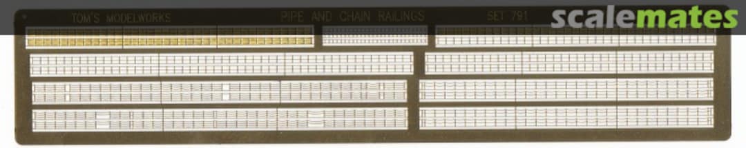 Boxart Chain & Pipe Rails 791 Tom's Modelworks Boxart Chain & Pipe Rails 791 Tom's Modelworks