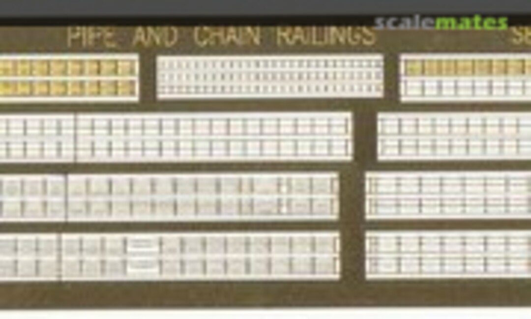 1:700 Chain & Pipe Rails (Tom's Modelworks 791) 791