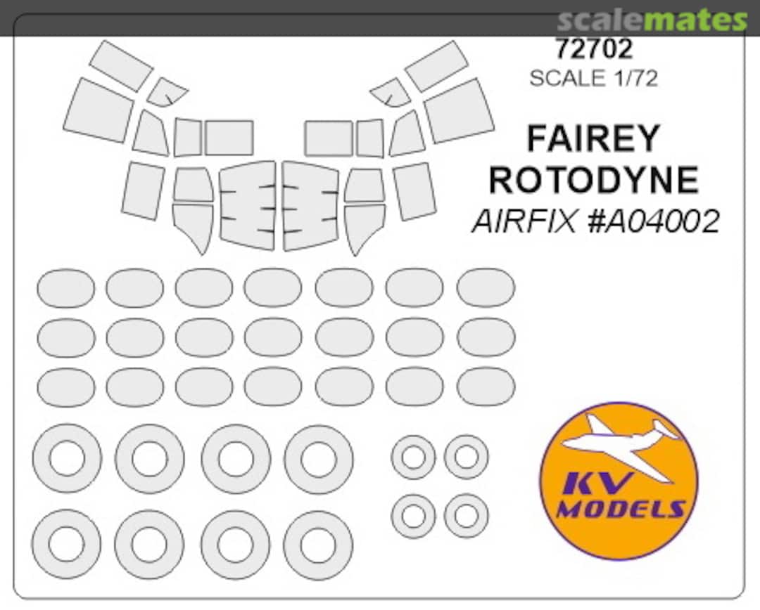 Boxart Fairey Rotodyne 72702 KV Models Boxart Fairey Rotodyne 72702 KV Models