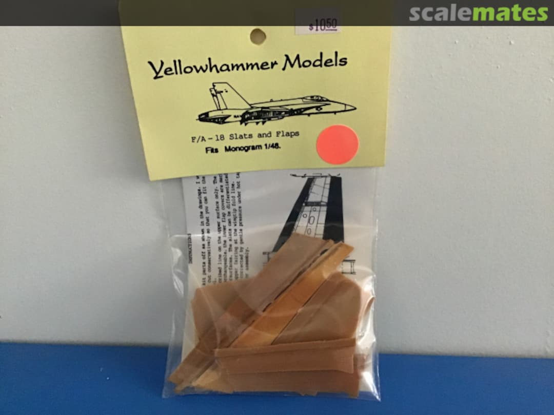 Boxart F/A-18 Slats and Flaps None Yellowhammer Models Boxart F/A-18 Slats and Flaps None Yellowhammer Models