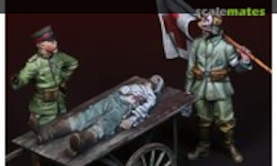 1:35 WWI German Medic Set, Great War (Darius Miniatures F35034)