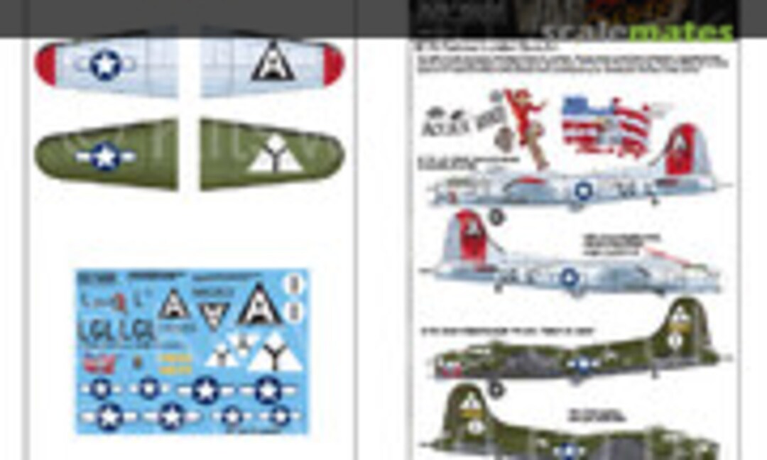 1:72 Boeing B-17G Flying Fortress nose art (Kits-World KW172223) KW172223