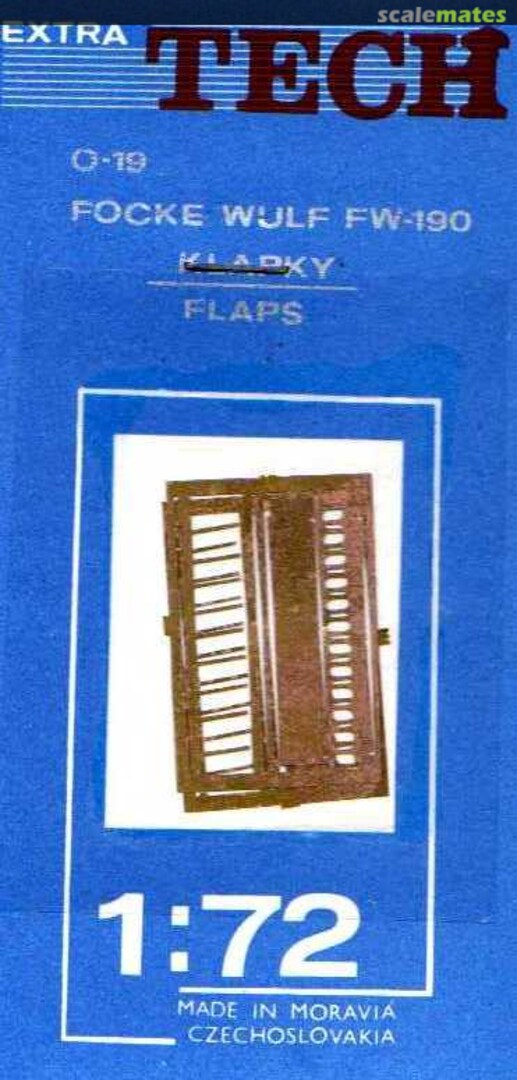 Boxart Focke Wulf Fw 190 Flaps O-19 Extratech Boxart Focke Wulf Fw 190 Flaps O-19 Extratech