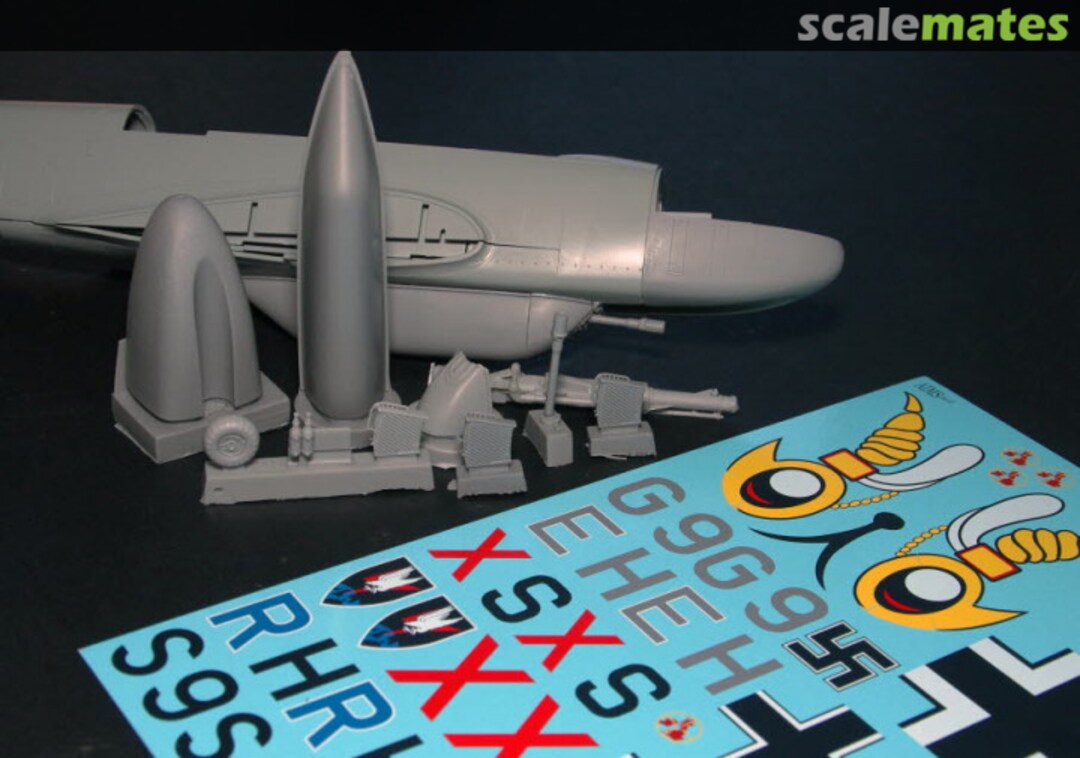 Boxart Messerschmitt Bf 110 C-6 conversion 32P022 AIMS Boxart Messerschmitt Bf 110 C-6 conversion 32P022 AIMS