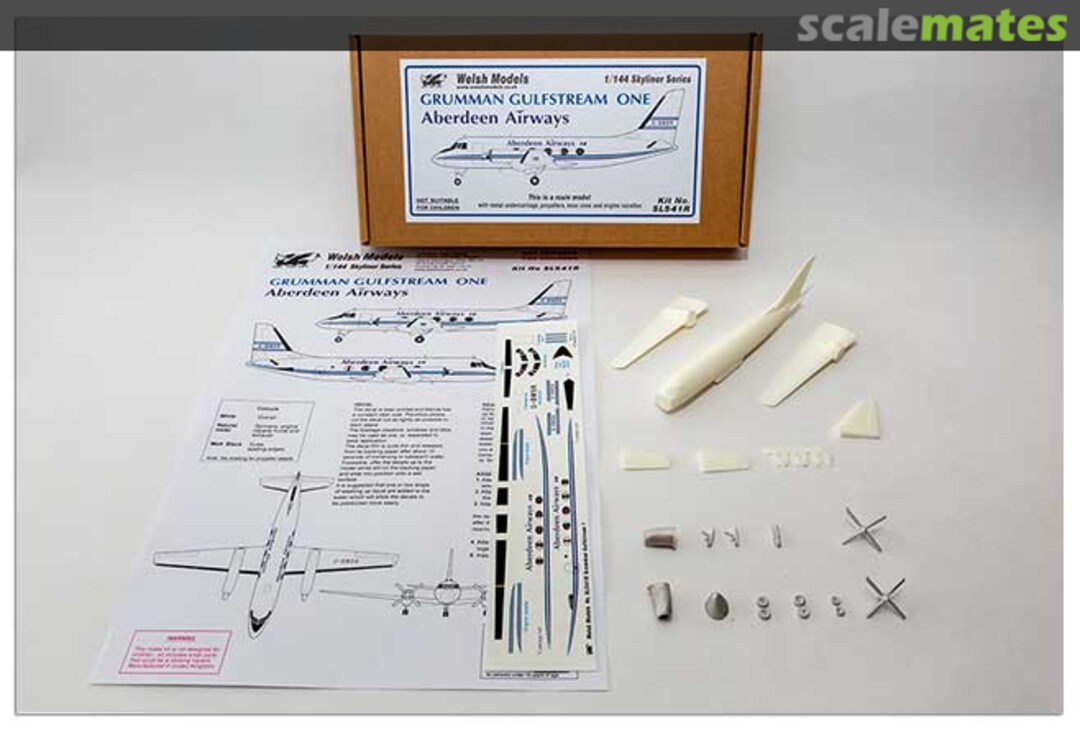 Contents Grumman G.159 Gulfstream 1 SL541R Welsh Models Contents Grumman G.159 Gulfstream 1 SL541R Welsh Models