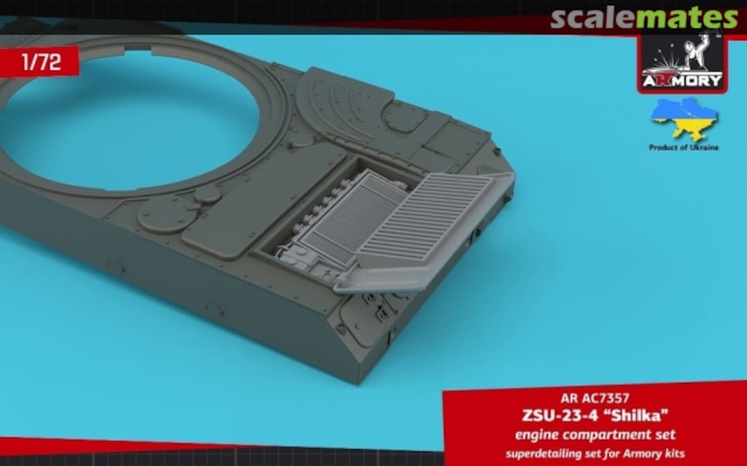 Boxart ZSU-23-4 “Shilka” engine compartment AR AC7357 Armory