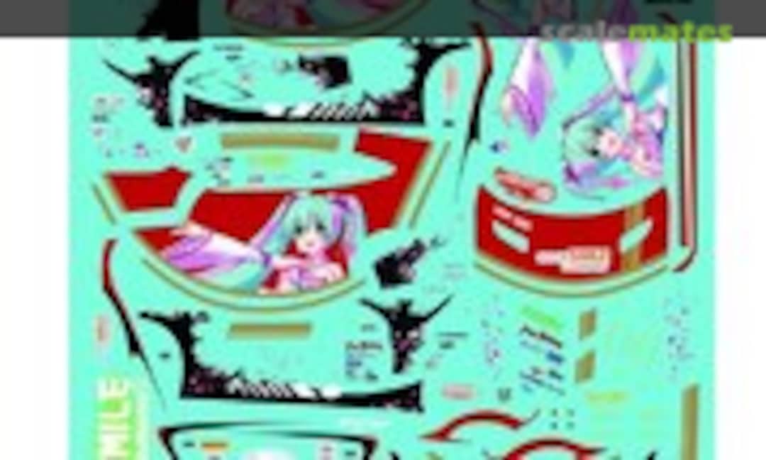 1:24 Mercedes AMG GT3 - Team Goodsmile Suzuka 10h 2019 (Miniature ST-003)