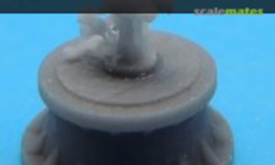 1:350 Marine Nationale 37mm twin AA gun (x6) (Black Cat Models AC350166b) AC350166b