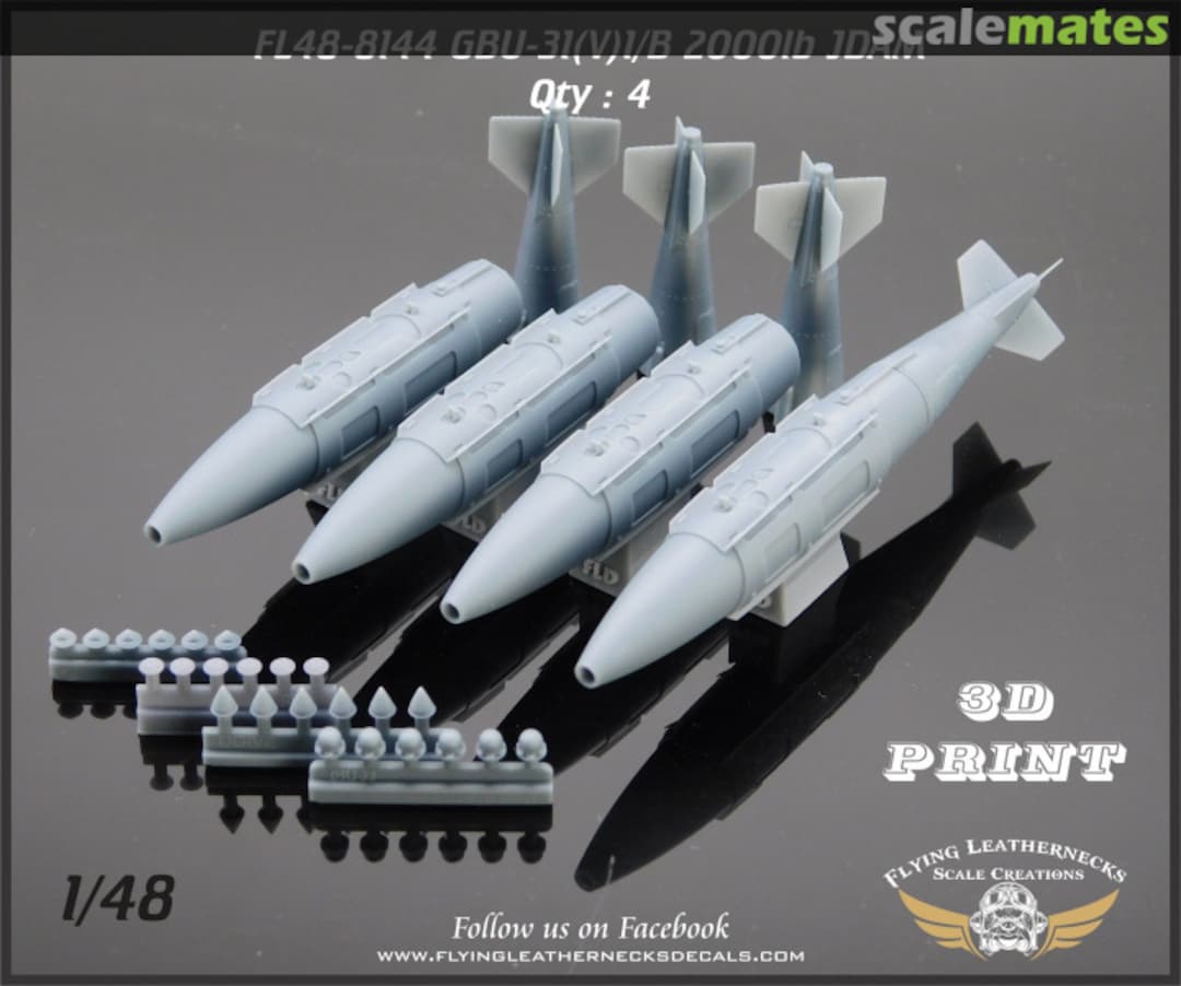 Boxart GBU-31(V)1/B 2000lb JDAM FL48-8144 Flying Leathernecks