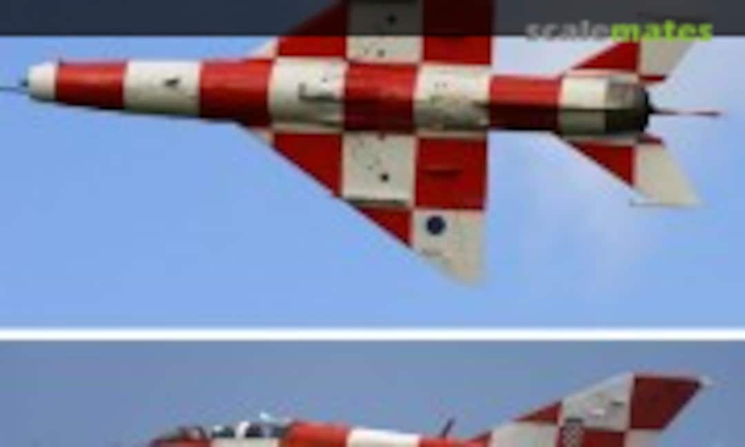 1:Egg Egg MiG-21UM - Checks (JBOT Decals )