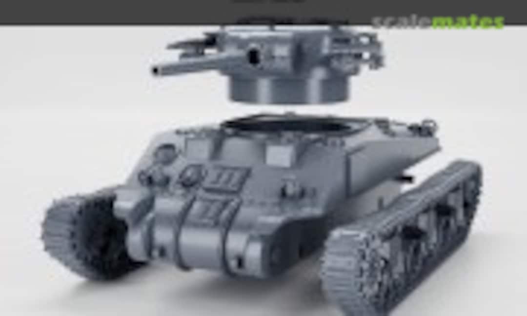 1:72 Medium tank Sherman V Tulip - open hatch (EMP3d 72011620)