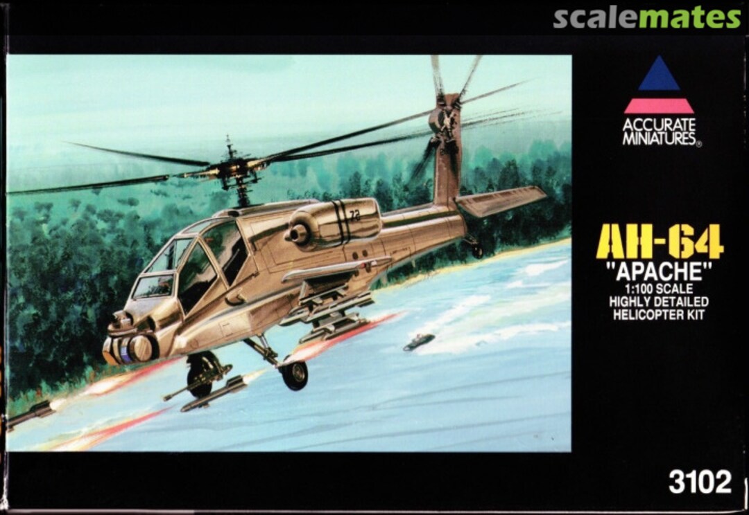 Boxart AH-64 Apache 3102 Accurate Miniatures Boxart AH-64 Apache 3102 Accurate Miniatures
