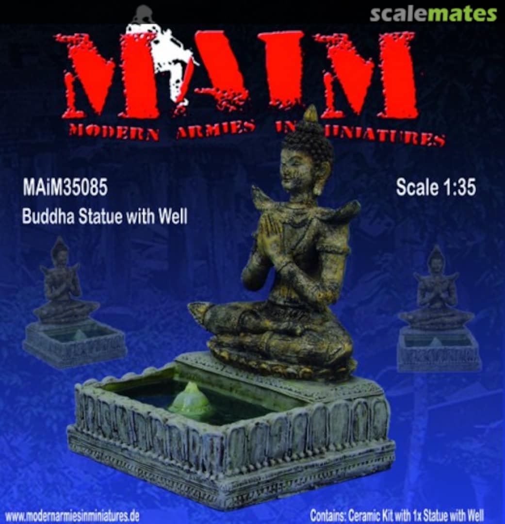 Boxart Buddha Statue with well MAIM35085 MAiM Boxart Buddha Statue with well MAIM35085 MAiM
