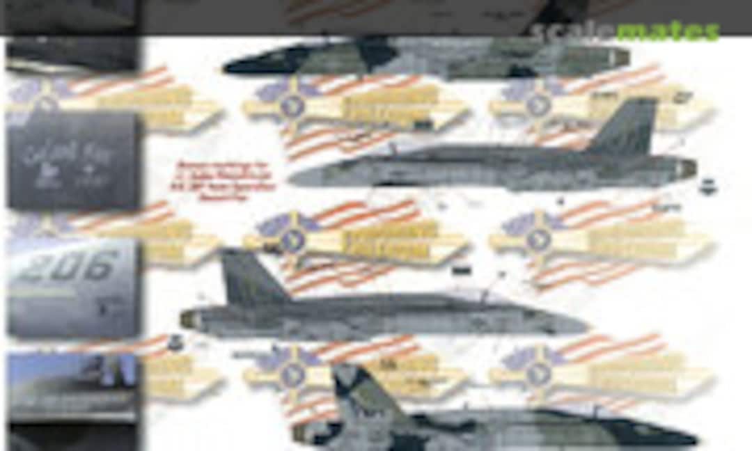 1:48 F/A-18A VFA-97 Thoroughbred Warhawks!! Part II (TwoBobs Aviation Graphics 48-034)