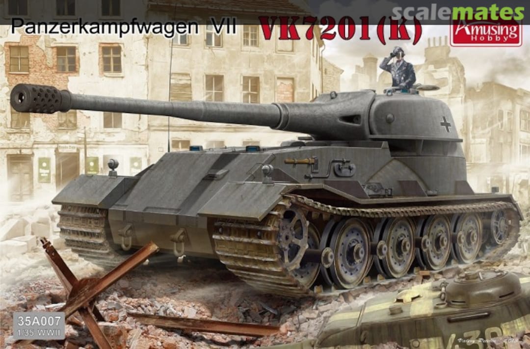 Boxart Panzerkampfwagen VII VK72.01(K) 35A007 Amusing Hobby Boxart Panzerkampfwagen VII VK72.01(K) 35A007 Amusing Hobby