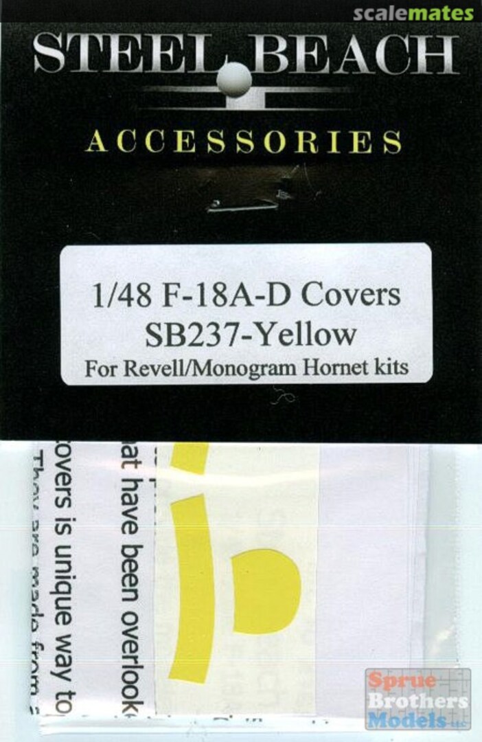 Boxart F-18A F-18B F-18C F-18D Hornet Yellow FOD Covers 49037 Steel Beach Boxart F-18A F-18B F-18C F-18D Hornet Yellow FOD Covers 49037 Steel Beach