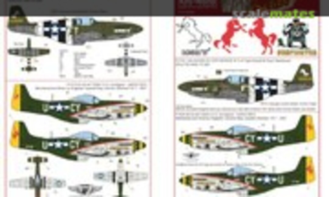 1:48 P-51D Mustangs (Kits-World KW148090)