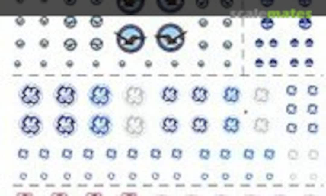 1:144 Engine Manufacturer Logos (Liveries Unlimited/Airway Graphics AGAX-001) AGAX-001