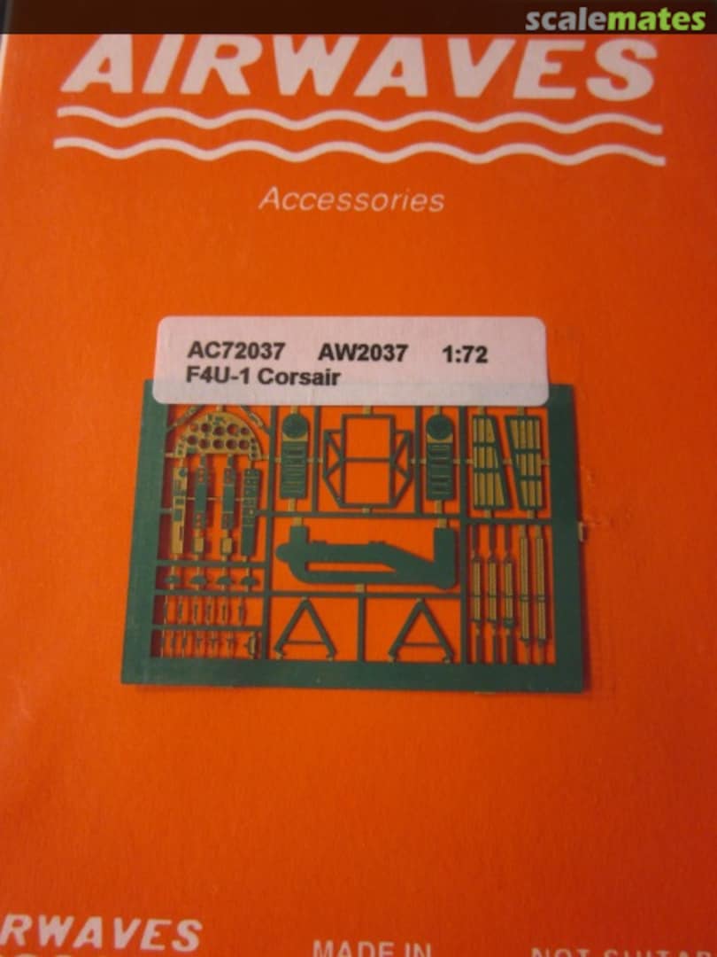 Boxart F4U-1 Corsair AC72037 Airwaves Boxart F4U-1 Corsair AC72037 Airwaves
