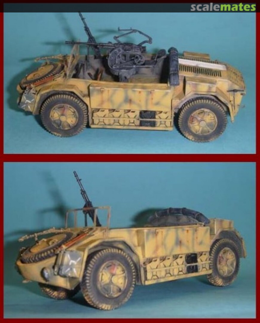 Boxart SPA-Viberti 42 desert vehicle-IIa with Breda 20 R083 CRIEL.MODEL