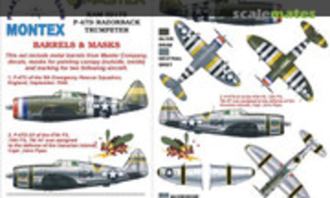 1:32 Republic P-47D Thunderbolt (Montex KAM32175) KAM32175