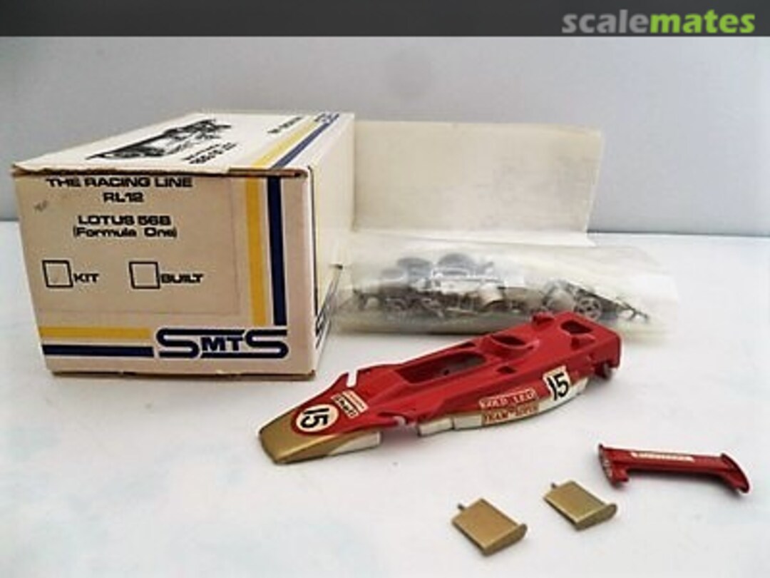 Boxart Lotus 56B RL12 Scale Model Technical Service Boxart Lotus 56B RL12 Scale Model Technical Service