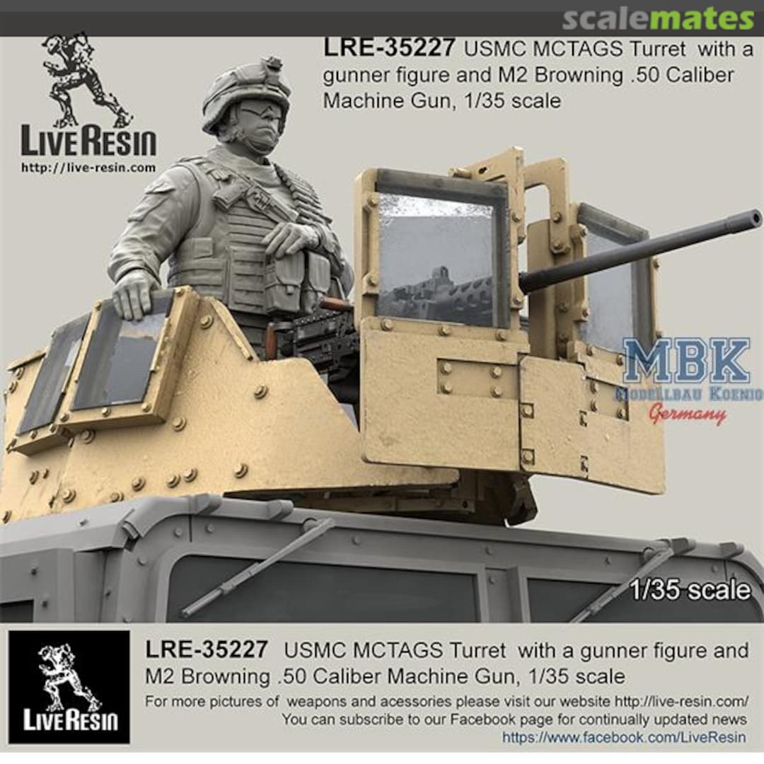 Boxart MCTAGS Transparent Armored Gun Shield USMC Turret LRE-35227 Live Resin Boxart MCTAGS Transparent Armored Gun Shield USMC Turret LRE-35227 Live Resin
