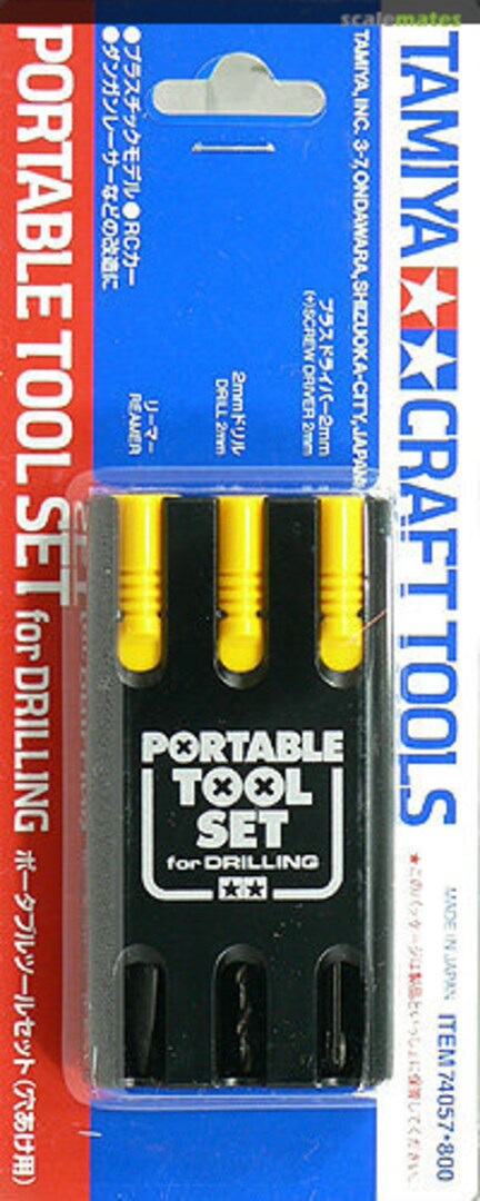 Boxart Portable Tool Set for Drilling 74057 Tamiya Boxart Portable Tool Set for Drilling 74057 Tamiya