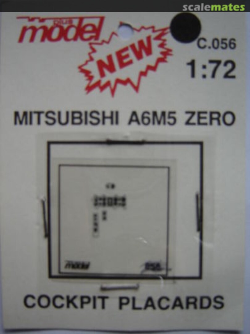 Boxart Mitsubishi A6M5 Zero C.056 PlusModel Boxart Mitsubishi A6M5 Zero C.056 PlusModel
