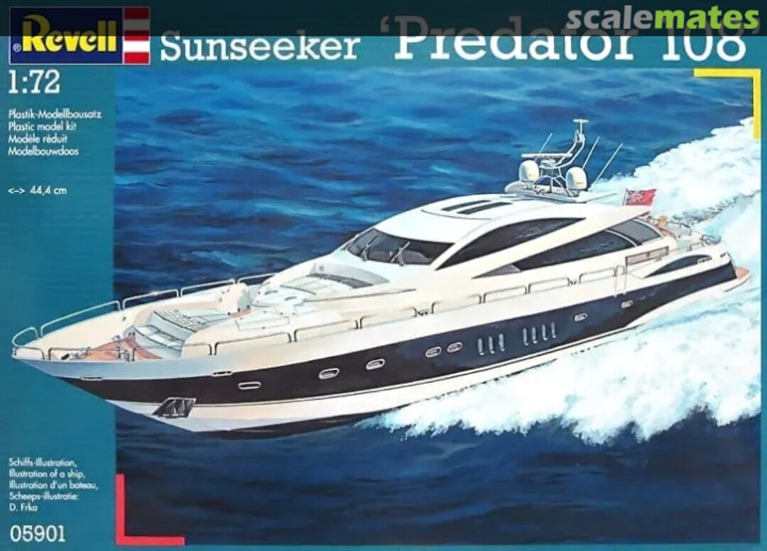 Boxart Sunseeker Predator 108 05901 Revell Boxart Sunseeker Predator 108 05901 Revell
