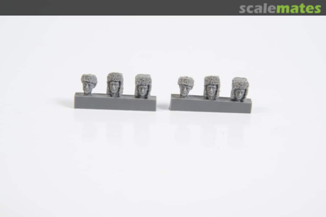 Boxart Heads of Soviet WW2 Soldiers with Winter Headwear (6 pcs) F35337 CMK Boxart Heads of Soviet WW2 Soldiers with Winter Headwear (6 pcs) F35337 CMK