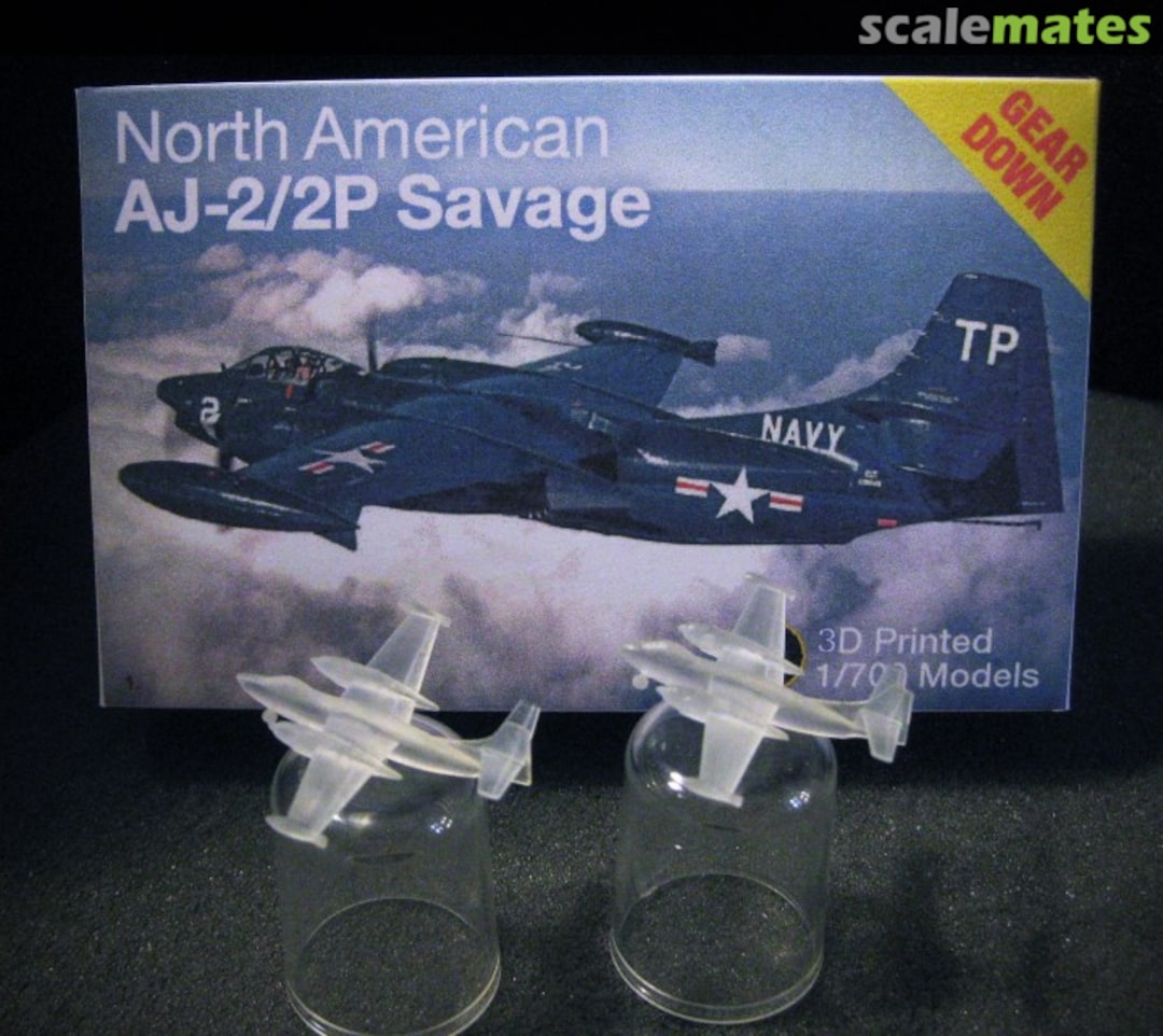 Boxart North American AJ-2/AJ-2P Savage (x2) Aj2-700 Tom's Modelworks Boxart North American AJ-2/AJ-2P Savage (x2) Aj2-700 Tom's Modelworks