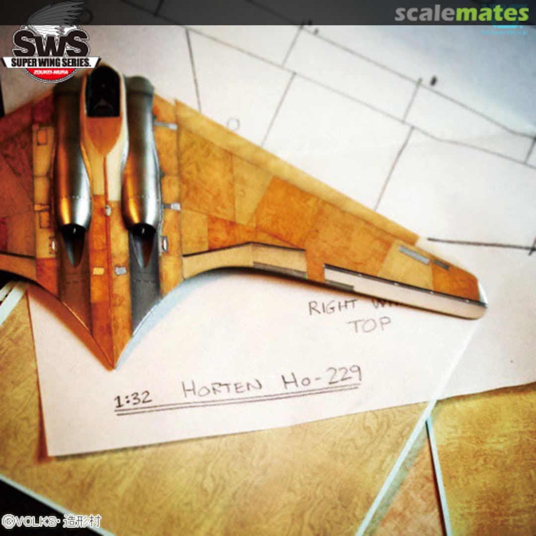 Boxart Ho 229 Wood Grain Decal Set SWS08-D01 Zoukei-Mura Boxart Ho 229 Wood Grain Decal Set SWS08-D01 Zoukei-Mura