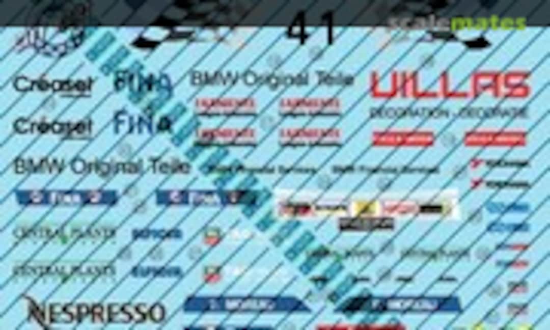 1:24 BMW 318i Compact Cup Decals (KMP 24020) 24020