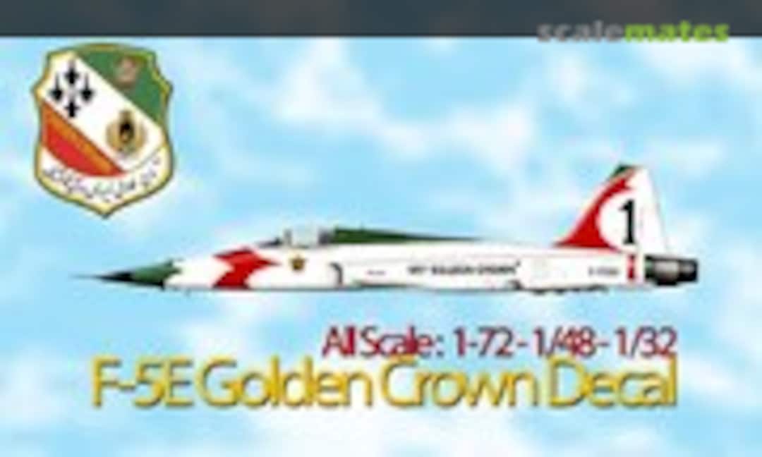 1:72 F-E Golden Crown Decal (Maketir 001) 001